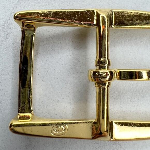 Vintage Gold Tone Simple Basic Belt Buckle for up to 1 Inch Belt - Picture 6 of 8